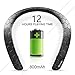Wireless Wearable Speaker,Bluenin Neckband Bluetooth Speaker,Portable Personal Speaker Sport,Listen to Music, Watch TV Theater Quality 3D Sound, Handsfree Phone Calls (Black)thumb 3