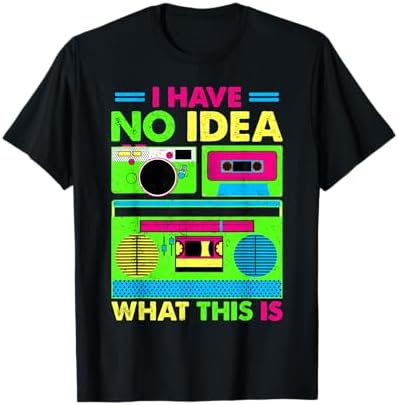Amazon.com: I Have No Idea What This Is Kid 70s 80s 90s Outfit Men