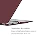 GMYLE MacBook Air 13 Inch Case A1466 A1369 2010 2017, Hard Shell Plastic Matte Snap On Cover (Burgundy)