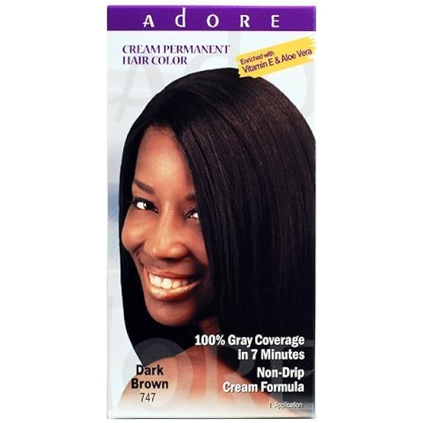Amazon.com : Adore Cream Permanent Hair Color 777 Jet Black