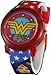 DC Comics Wonder Woman Logo Light Up Strap Watch
