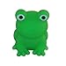 Passover Frogs - Bag of 15 Plastic Squeaking Frogs, Soft Plastic Bright Green 10 Plague Frogs