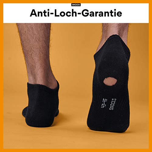 Snocks-Sneaker-Socken-Herren-Damen-6x-Paar-Fuesslinge