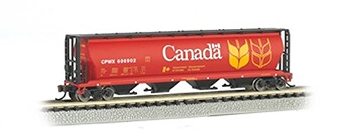 Bachmann Industries Inc. Canadian 4-Bay Cylindrical Grain Hopper Canada Grain - N Scale