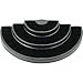 FindingKing 36 Slot 3 Tier Black Ring Display Foam Jewelry Stand