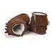 Voberry Baby Toddler Girls Boys Winter Warm Snow Boot Tassels Trimmed Boots Outdoor (0~6Month, Khaki)