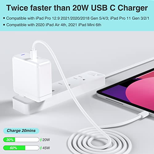 SZPOWER PD 45W USB C Charger [MacBook Air Charger][ipad Pro Charger