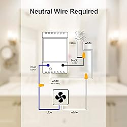 Countdown Timer Switch, Etoolcity Bathroom Fan