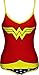 Wonder Woman Glow in the Dark Women's Cami/Panty Set, Small