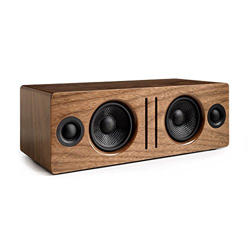B2 Wireless Speaker, Audioengine, Powered Bluetooth Speaker (Single Speaker) Walnut