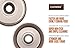 CHEFMADE Mini Angel Food Pan Set, 4PCS 4-Inch Non-stick Carbon Steel Chiffon Mold, FDA Approved for Oven Baking One Part Pan (Champagne Gold)