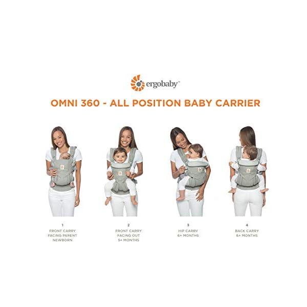 Ergobaby Omni 360 AllPosition Baby Carrier for Newborn to Toddler with