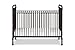 Namesake Abigail 3-in-1 Convertible Metal Crib in Vintage Iron, Greenguard Gold Certified