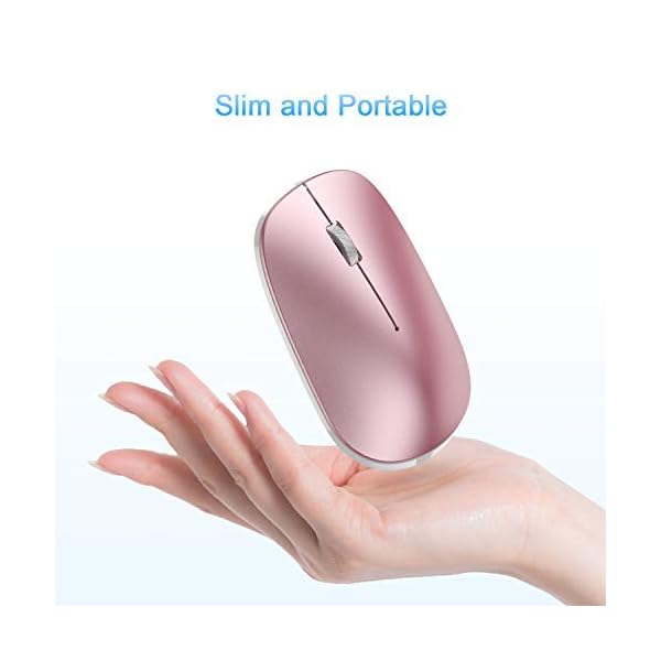 OMOTON-Wireless-Bluetooth-Mouse-for-iPad-and-iPhone-iPadOS-13-iOS-13-and-Above-Bluetooth-Enabled-Computer-Laptop-PC-Notebook-with-Windows-Mac-OS-Linux-System-and-Android-Tablet-Rose-Gold OMOTON Wireless Bluetooth Mouse for iPad and iPhone (iPadOS 13 / iOS 13 and Above), Bluetooth Enabled Computer, Laptop…