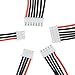 HRB 2-6S Balance Charger Silicon Cable Wire JST XH Connector Adapter Plug (10pcs 2s-6s(Each 2pcs))