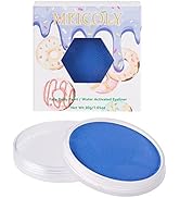 MEICOLY Neon Blue Face Paint,Glow in The Dark Body Paint,Single Color Fluorescent Water Activated...