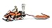 Bruder Snowmobile with Driver & Rescue Sled