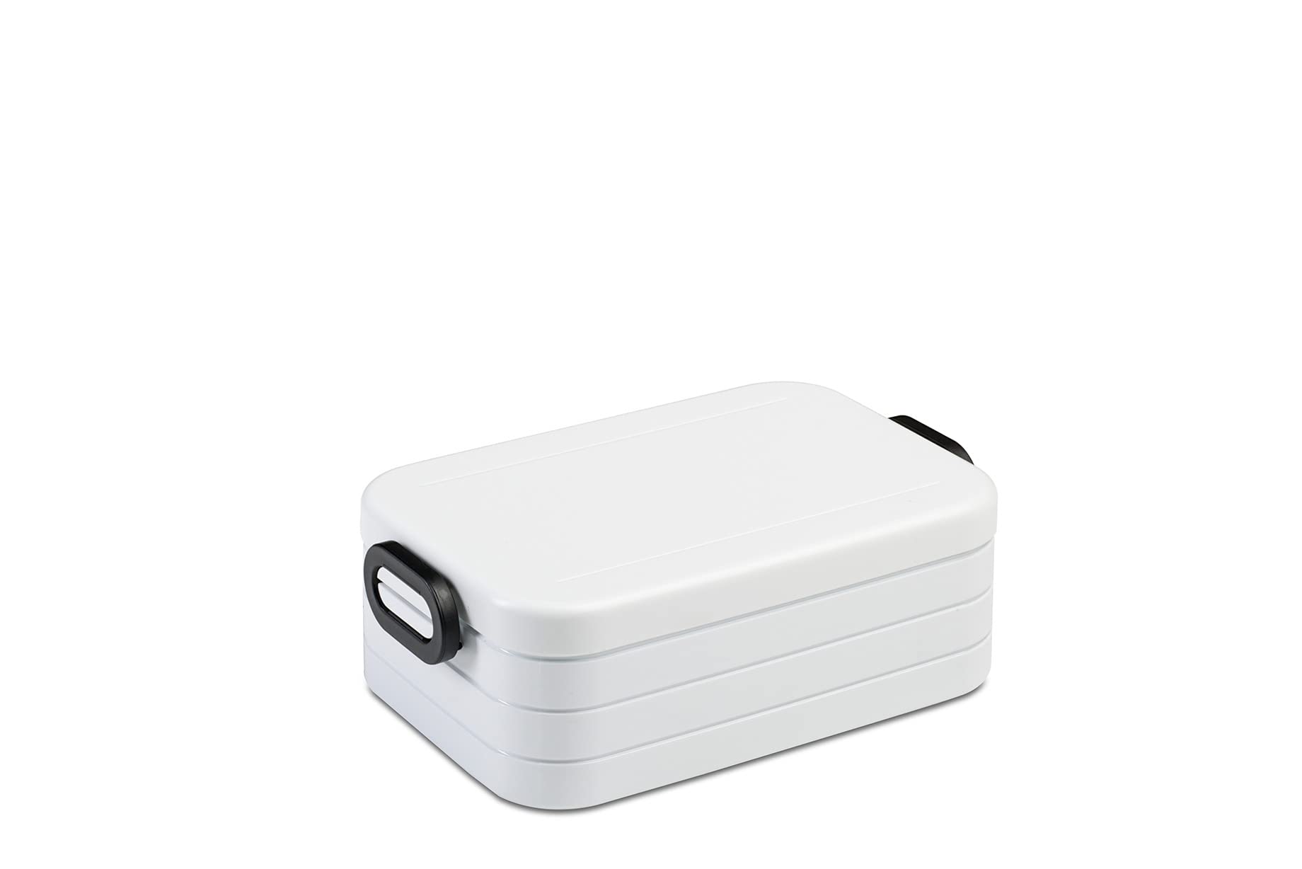 Mepal – Lunch Box Take a Break Midi – Lunch Box to Go - for 2 Sandwiches or 4 Slices of Bread – Suitable for The Dishwasher - 900 ml - White — image 1