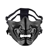 AOUTACC Airsoft Half Face Masks, Evil Demon Monster