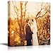 NWT Custom Canvas Prints with Your Photos for Wedding, Personalized Canvas Pictures for Wall to Print Framed 12x12 inches