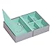 Stackers | Jewelry Box | dove gray & mint green travel box stacker accessory