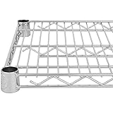 Commercial Chrome Wire Shelving 24 x 60