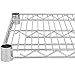 Commercial Chrome Wire Shelving 24 x 60 (2 Shelves) - NSF