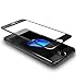 TOZO for iPhone 7 Plus 3D Screen Protector Glass [ 3D Full Frame ] Technology Premium Tempered 9H Hardness 2.5D PET [Soft Edge Hybrid] Screen 5.5 Black