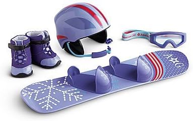 american girl doll snowboard