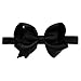 WillingTee 20 Colors Baby Girls Headbands 4.5 Inch Grosgrain Ribbon Hair Bows Soft Elastic Headbands Hair Accessories for Baby Girls Infants Toddlers
