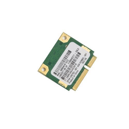 Hp rt5390 half-height mini pci-e wifi card 802.11bgn sps:630703-0…