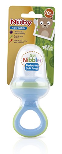 Nuby Nibbler with Travel Cover, Colors May Vary