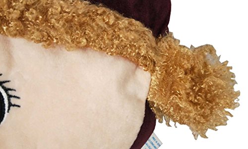 14" Plush Sleeping Fruit Pillow Cushion Small Apple Embroidery Animal Winter Warmer Hand Muff Gift