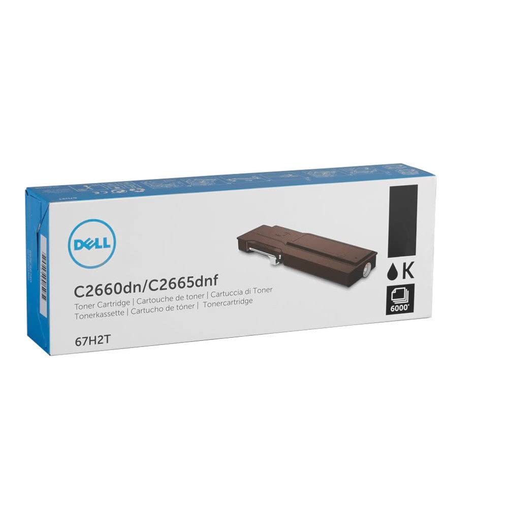 Dell 67H2T 593-BBBU Toner Cartridges - Black, High