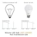 LED Bulbs,Mulcolor LED Light Bulb/Led Globe Bulb/Led Bulbs Indoor, 60 Watt Equivalent, ETL Certification Listed, 800 Lumen, E26 Socket, Soft White (3000K),Not Dimmable …