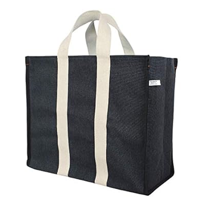 DOUBLE R BAGS Big Eco Cotton Canvas Shopping Bags for Carry Milk Grocery Fruits Vegetable