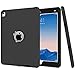 iPad Pro 9.7 Case A1673/A1674/A1675, Hocase Slim Fit Shock Absorbent Hybrid Dual Layer Silicone+Hard PC Bumper Protective Case for iPad Pro 9.7-inch 2016 - Black