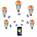Flux WiFi Smart LED Light Bulb - Compatible with Alexa, Google Home Assistant & IFTTT - Smartphone Controlled Multicolored Color Changing Lights - Sunrise Wake Up Light & Dimmable Night Light