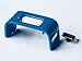 Blue Replacement Charging Clasp Clip and Button for Fitbit Charge HR Activity Tracker - CentralSound