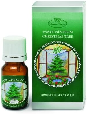 Christmas aromatherapy, Christmas Tree blend of 100% essential oils,, Hanna Maria Therapy (Czech Republic) (Essential oil 10 ml)