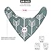 Baby Bandana Drool Bibs for Drooling and Teething, 100% Organic Cotton and Fleece Unisex super absorbent Organic Cotton, Cute Baby Gift for Boys & Girls, Toddler Baby Shower gift (9 Pack)