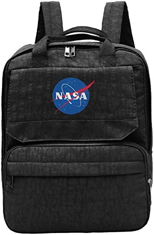 Willcallyou Casual Style Backpack School Bag Travel Daypack--Nasa Logo