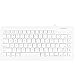 Macally USB Wired Compact Mini Slim Keyboard for Mac and Windows PC (MKEYXC)
