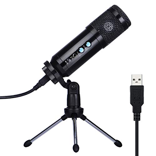 NoiseCanceling Microphone for Computer, with Mute Key, Echo/Volume