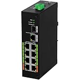 Lorex 8-Port ePoE Switch - Long Range Power and Data Transmission