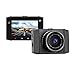 YI Dash Cam, Ultra 2.7K 140 Degree Wide Angle Dashboard Camera Recorder, Car DVR Vehicle Voice Control Dash Camera with 3-Axis G-Sensor, WDR, Loop and Emergency Recording, Memory SD Card Included