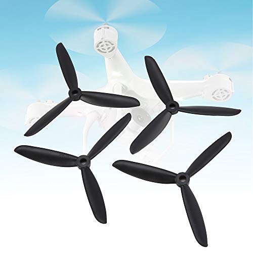 Fashionlook 4 Pairs Cw/CCW 6045 Propeller Props Blade for Rc Racing Drone Quadcopter Aircraft UAV Spare Parts Accessories Component