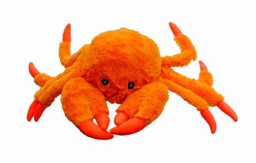 Jolly Pets Jolly Tug-a-Mal Crab Tug/Squeak Toy, Extra Large