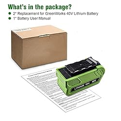 6.0Ah 40 Volt Lithium ion Replacement for