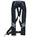 Premium Quality Manual Inflatable Life Jacket Lifejacket PFD Life Vest Slim Inflate Survival Aid Lifesaving PFD Black Color